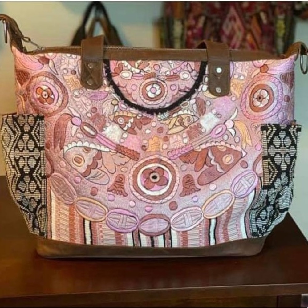 Large Huipil/Zunil Convertible Day Bag